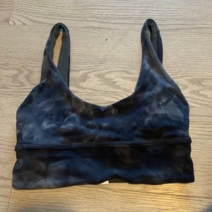 Lululemon Align reversible Bra  Diamond die/grey Size 4